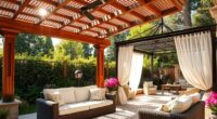 elegant outdoor shelter options