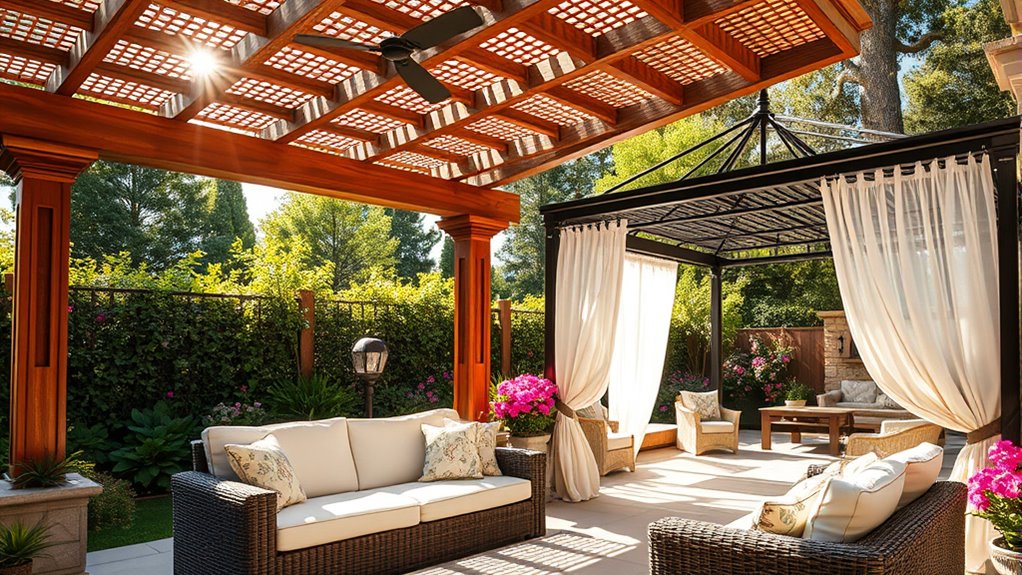 elegant outdoor shelter options