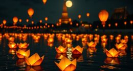 floating lantern festival celebration