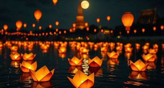 floating lantern festival celebration