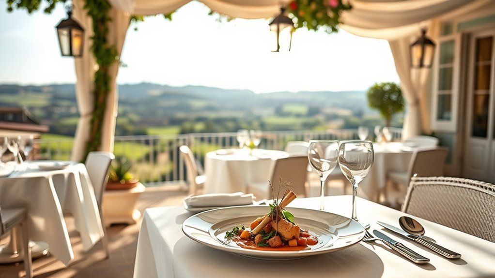 french fine dining innovations