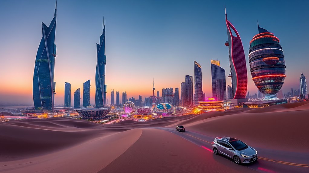 futuristic tech immersive attractions