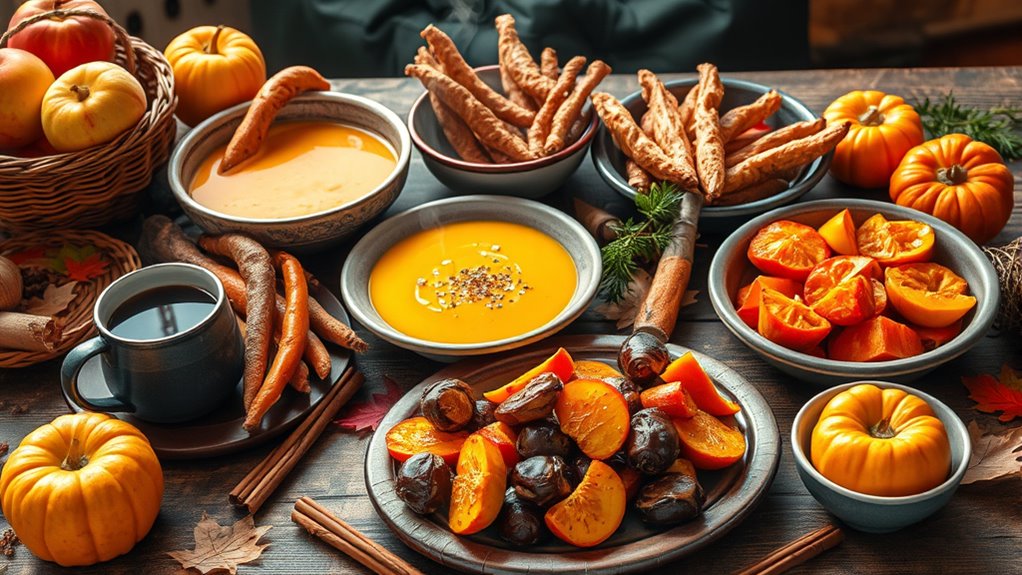 global autumn food traditions