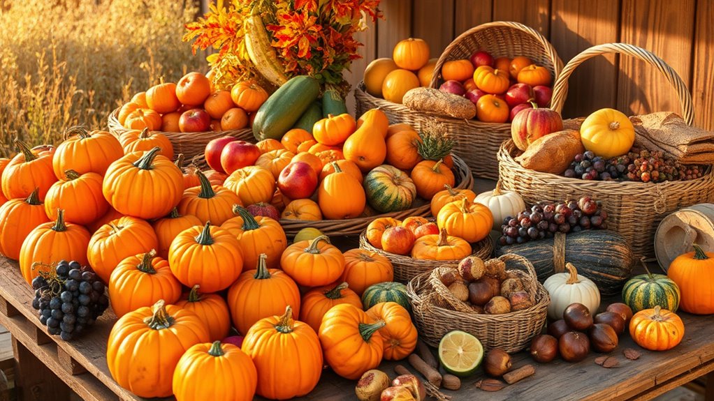 global autumn harvest celebrations