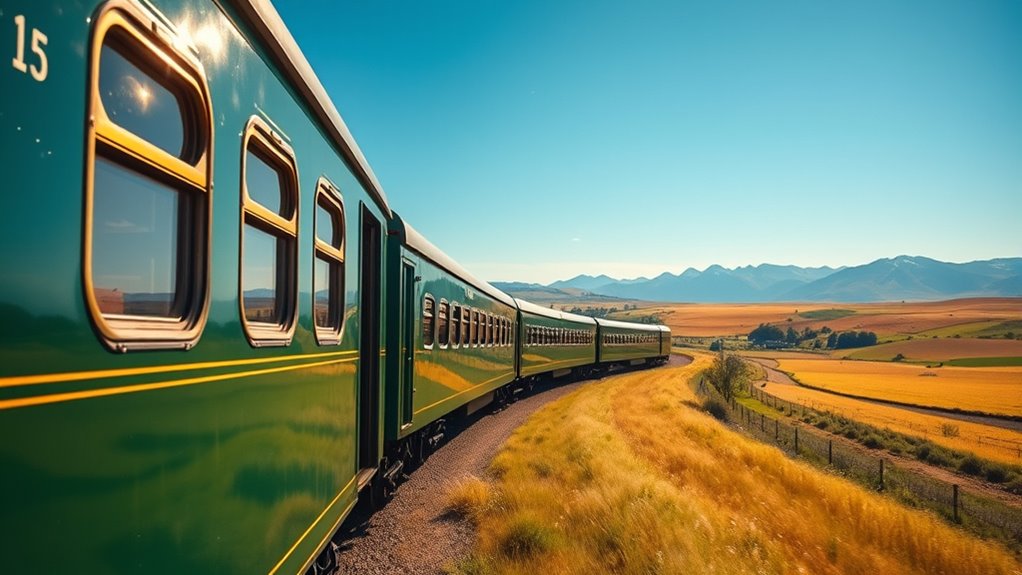 global luxury train routes