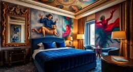 hotel rooms inside artworks