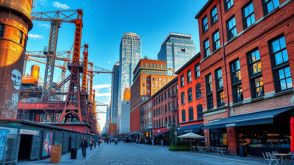 industrial past shaping modern city