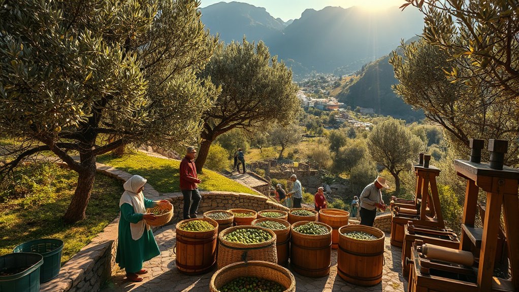 lebanese olive harvesting traditions