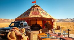 luxurious mongolian nomadic travel