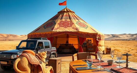 luxurious mongolian nomadic travel