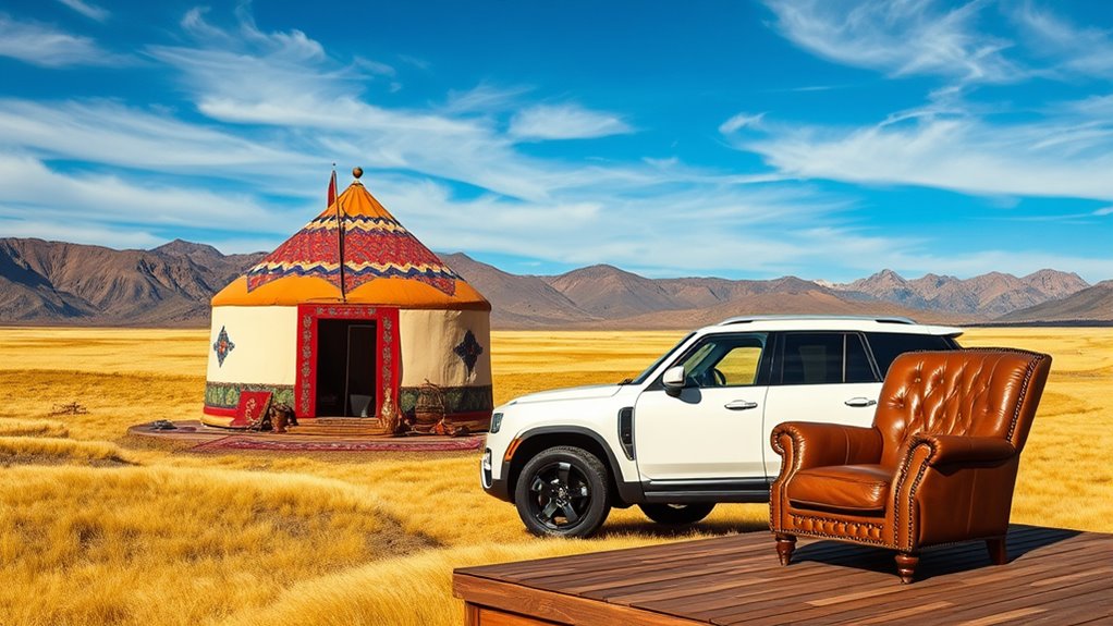 luxurious nomadic cultural experience