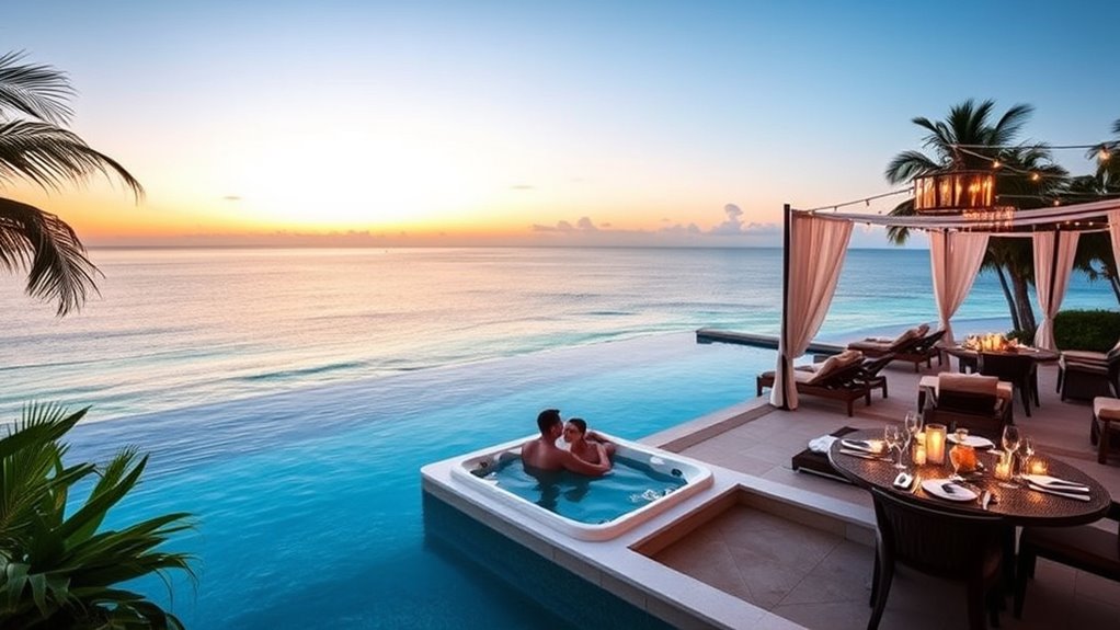 luxury adult resort amenities