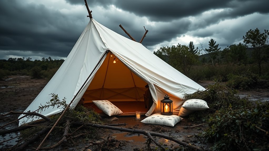 luxury camping disaster