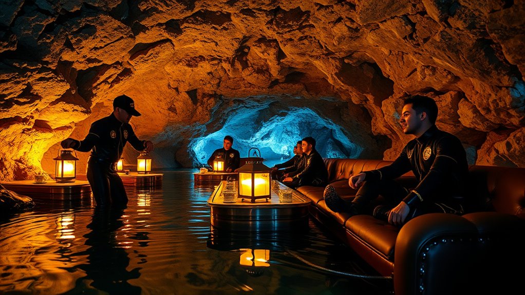 luxury cave exploration experience