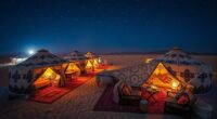 luxury desert camping experience