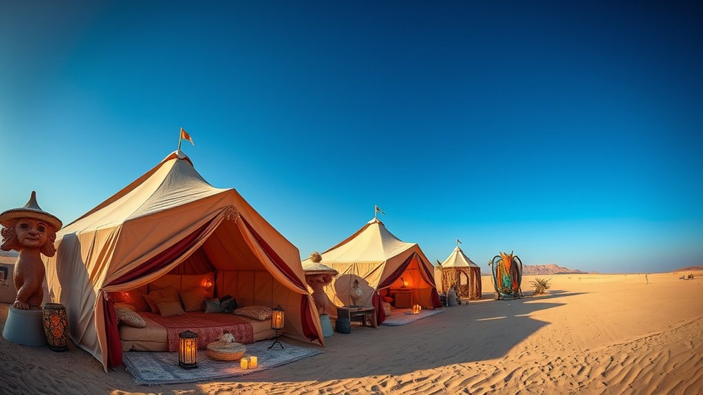 luxury desert comfort amenities