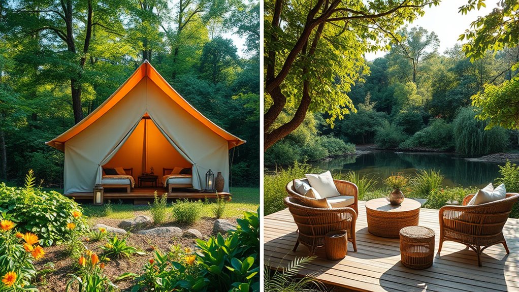 luxury eco friendly camping