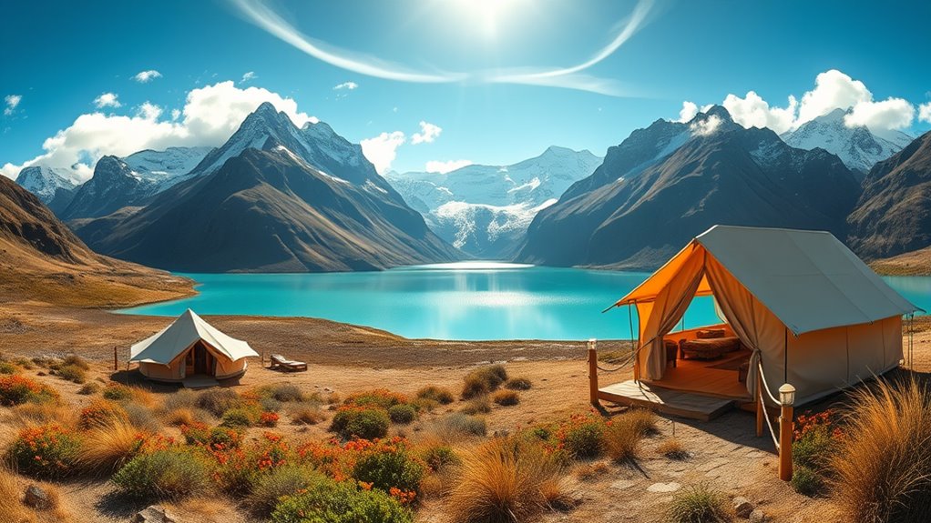 luxury eco friendly patagonian yurts