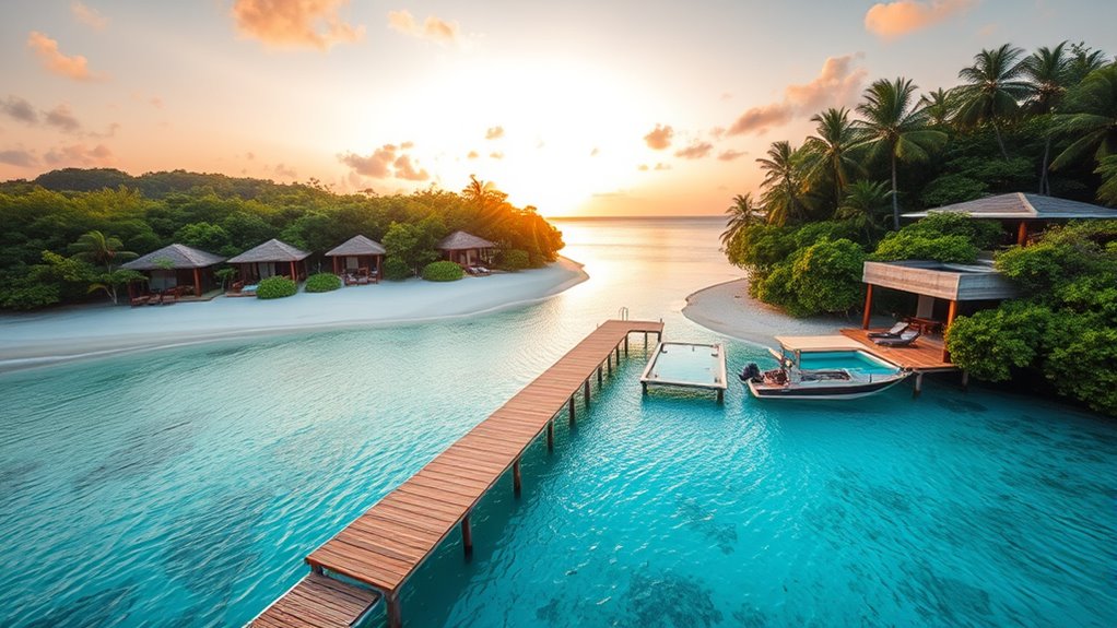 luxury eco island retreat