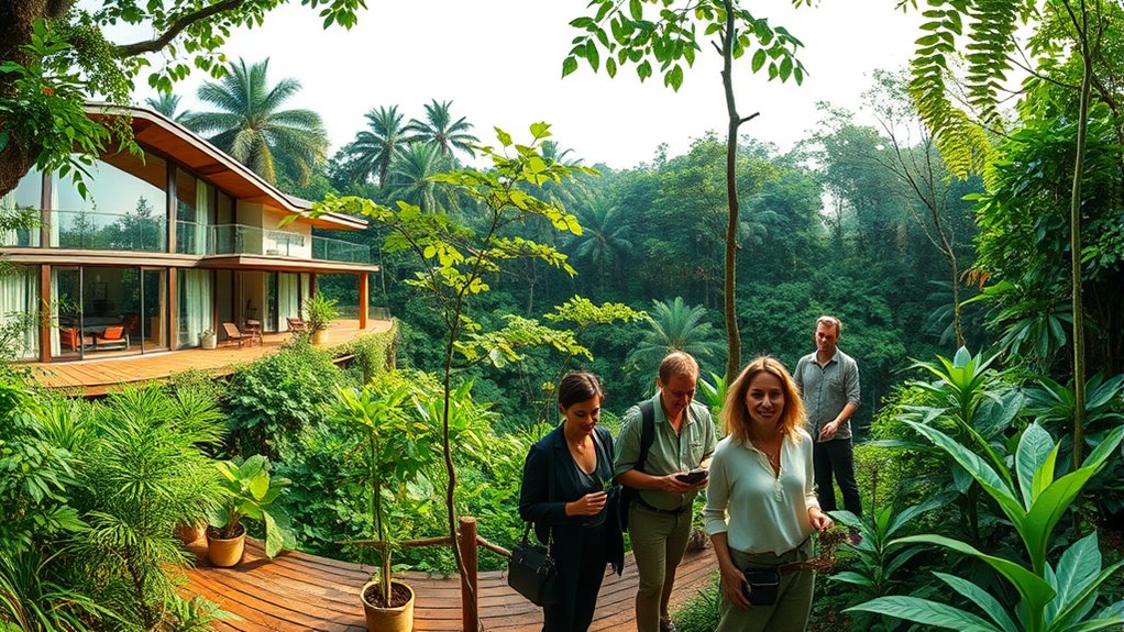 luxury eco volunteering experience