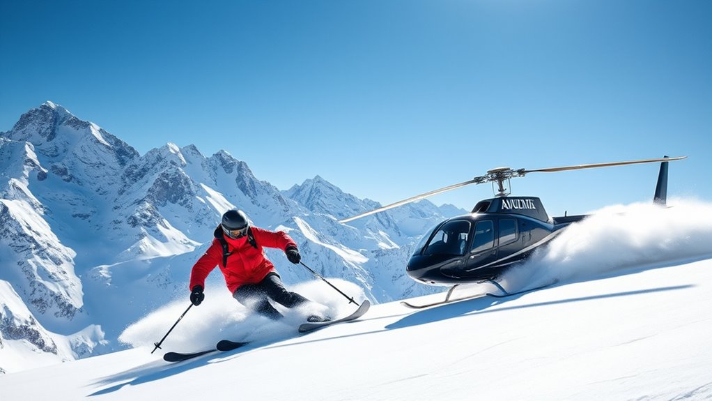 luxury heli skiing cost factors