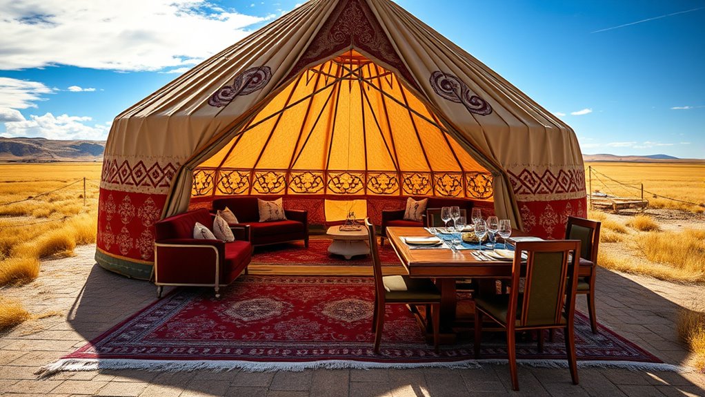 luxury mongolian cultural accommodations