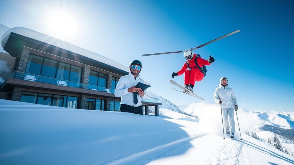 luxury mountain heli skiing experience