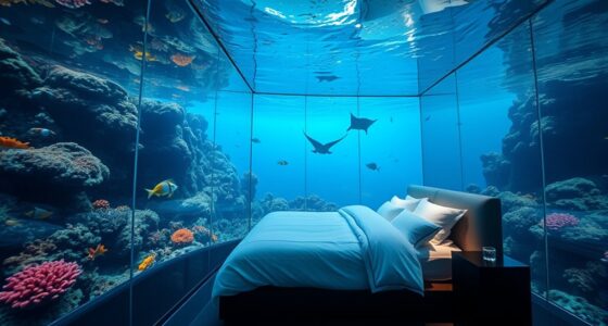 luxury oceanic accommodations
