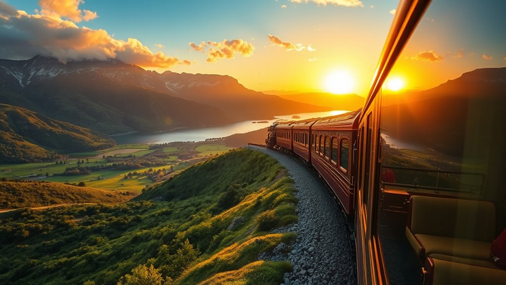luxury scenic train journeys
