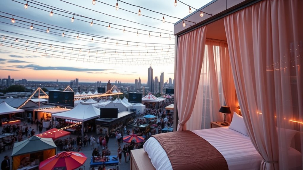luxury short term accommodation growth