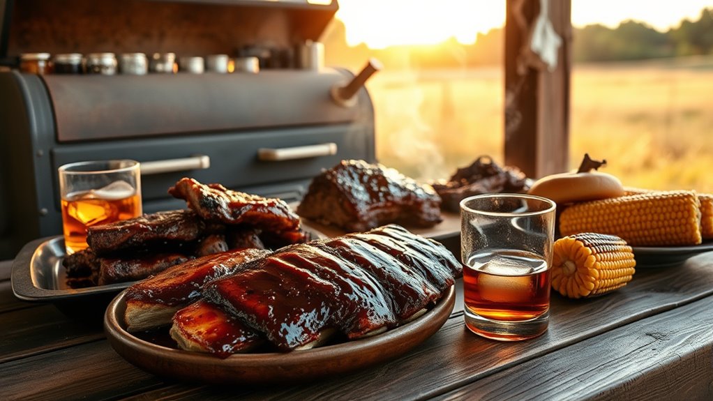 matching bourbon with barbecue