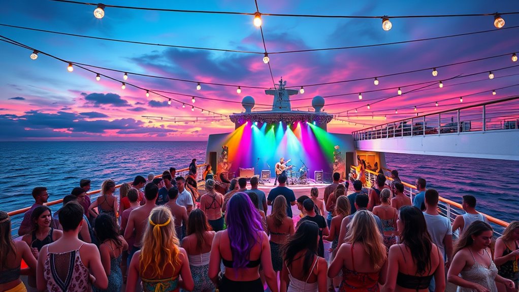 music festival cruise experience