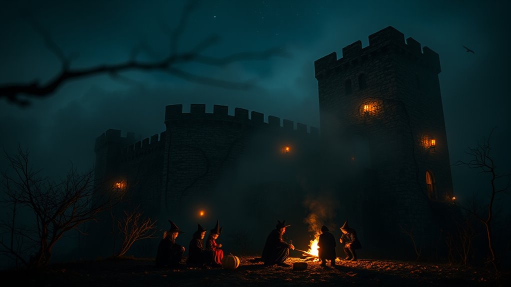 night shadows reveal fortress secrets