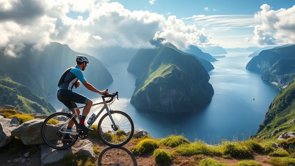 norwegian coastal cycling adventures