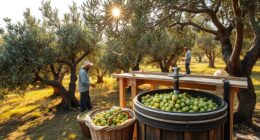 olive picking mediterranean experience