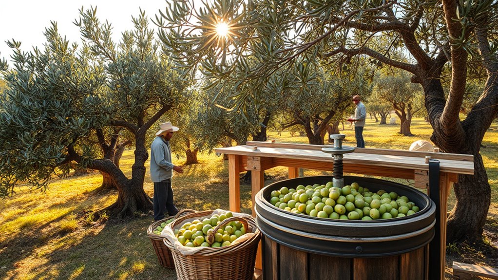 olive picking mediterranean experience