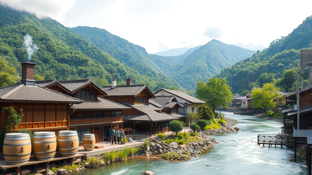 pure mountain water brewing