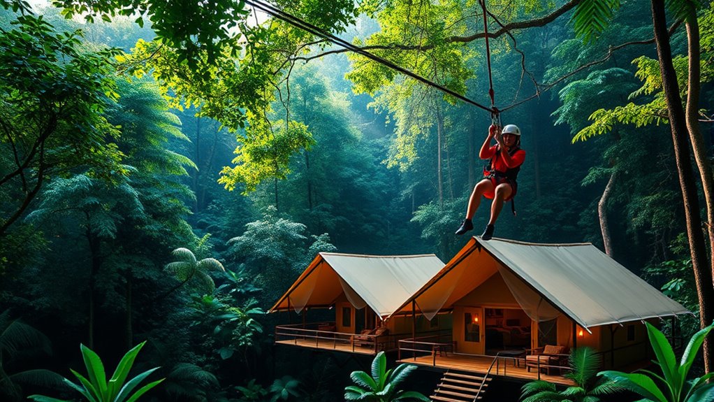 rainforest tourism supports local economies