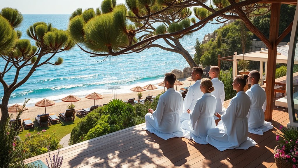 relaxation through nature and community