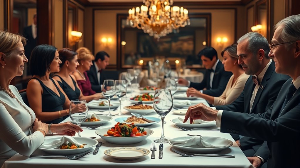 respect regional dining customs