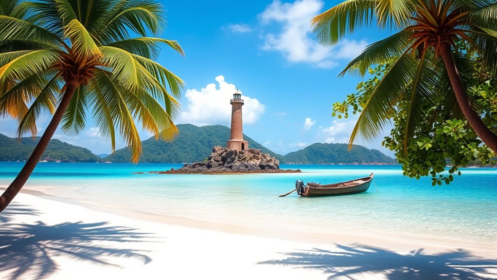 secluded beaches and heritage