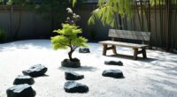 serene outdoor garden design