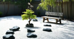 serene outdoor garden design