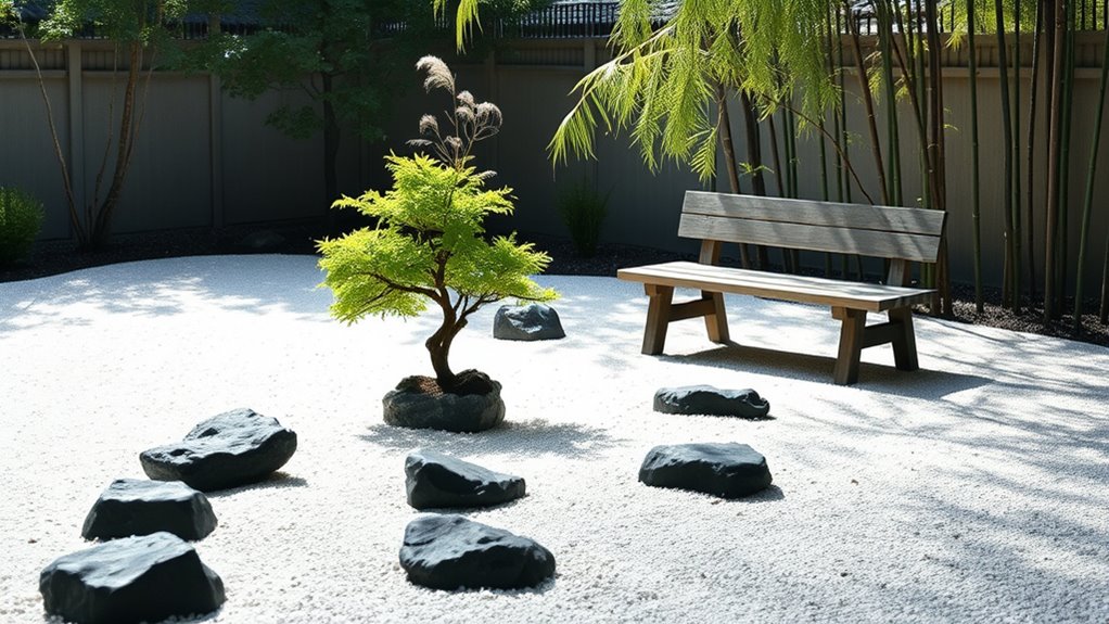 serene outdoor garden design