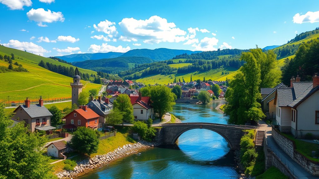 small towns promote sustainable living