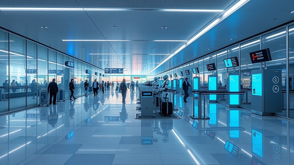smart airports enhance efficiency