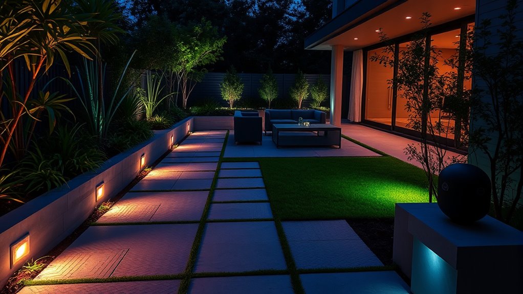 smart automated renewable lighting