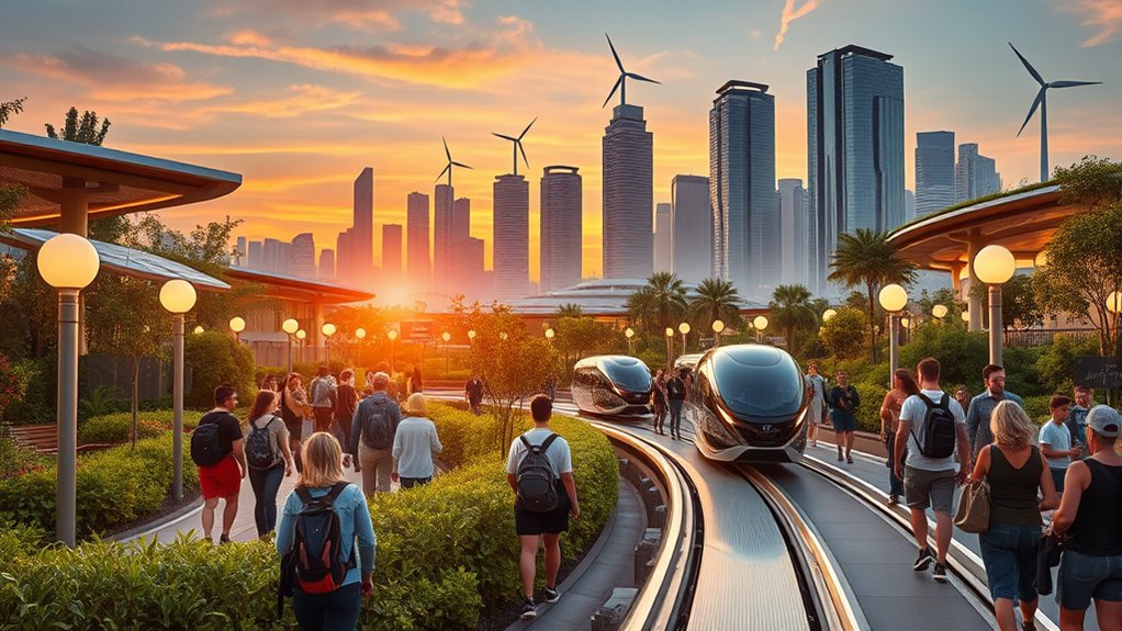 smart tech reduces travel emissions