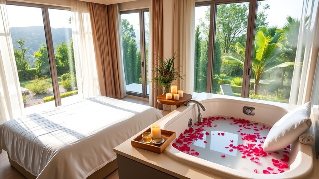 spa integrated wellness accommodations