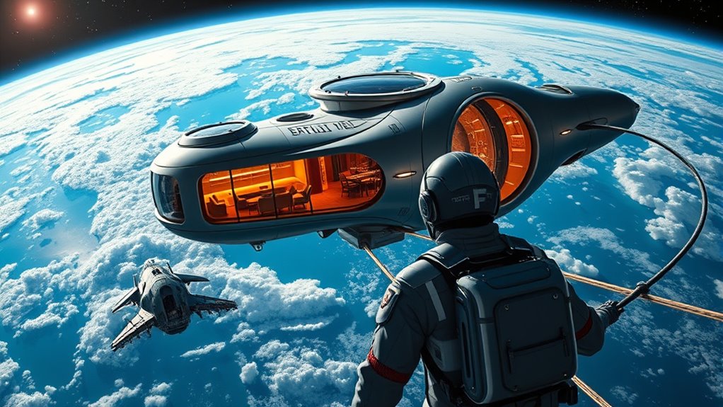 space hotel travel logistics